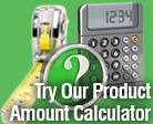 Landscaping Product Amount Calculator
